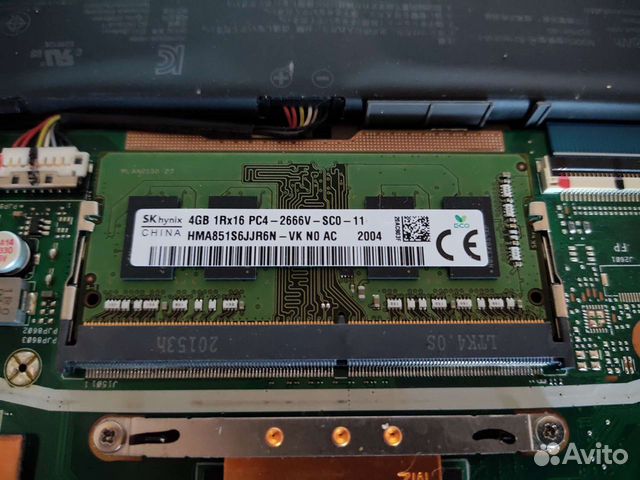 Озу для ноутбука DDR4 4GB