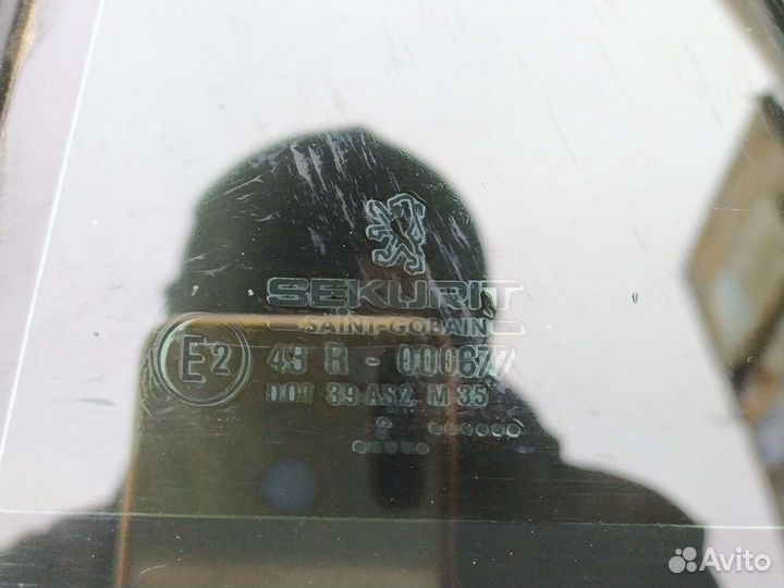 Задний левый дверь peugeot 607