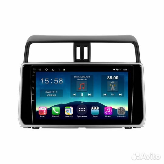 Магнитола Toyota Land Cruiser prado 150 2017-2020