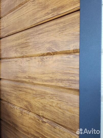 Сайдинг металлический : Экобрус / Квадро Брус