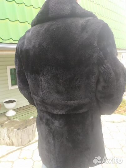 Шуба мужская мутоновая
