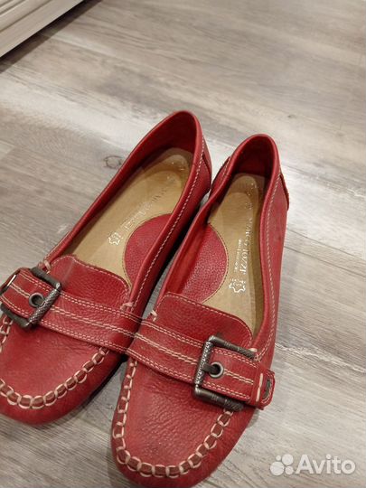 Мокасины натуральная кожа 38