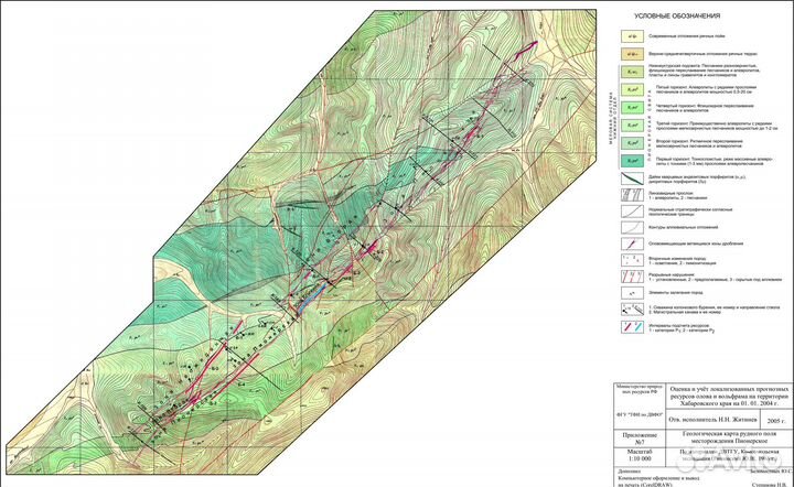 Месторождение олово, свинец, цинк, серебро