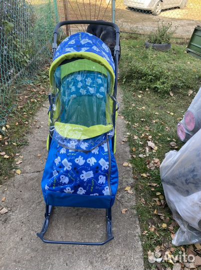 Санки коляска