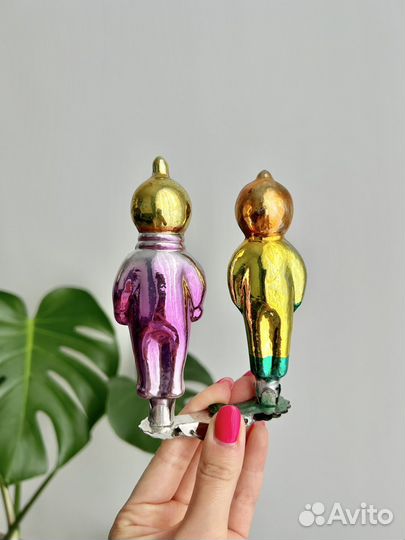 Елочные игрушки СССР космонавт