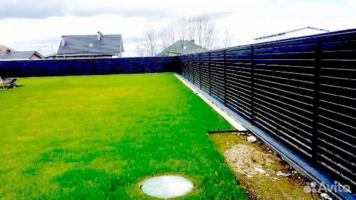 Установка заборов жалюзи и ранчо