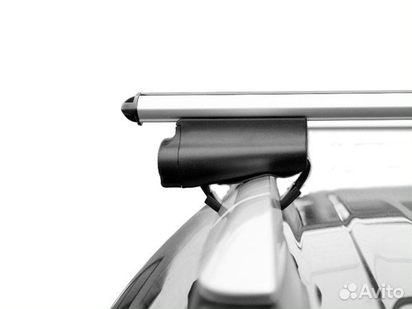 Багажник на крышу Бэлт, высокий рейлинг LUX аэр