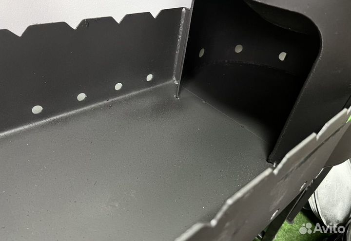 Мангал с печью под казан 10л + казан