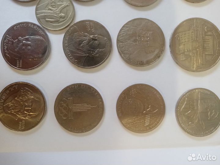 Юбилейные монеты СССР