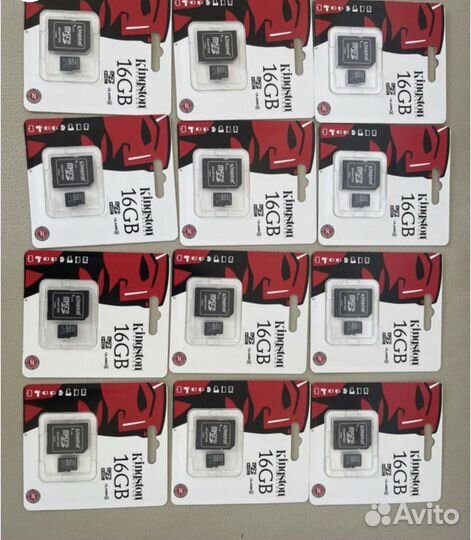 Карта памяти MicroSD 16 Gb оригинал