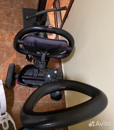 Велосипед трехколесный с ручкой