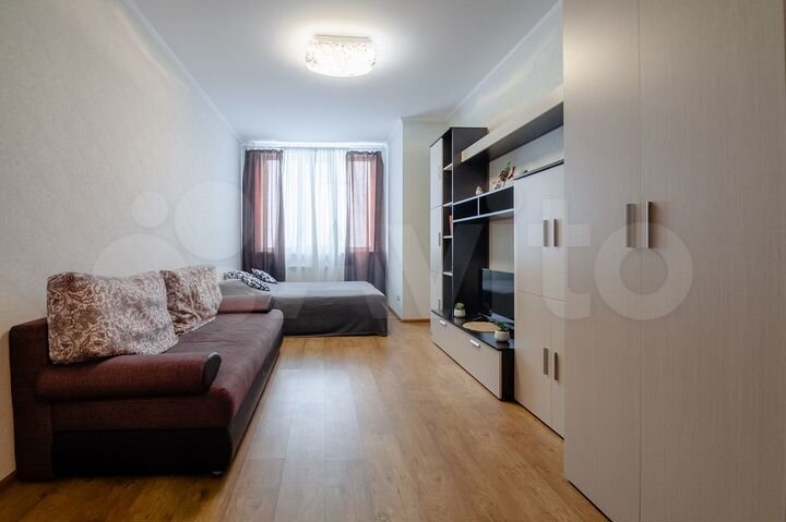 1-к. квартира, 45 м², 11/18 эт.