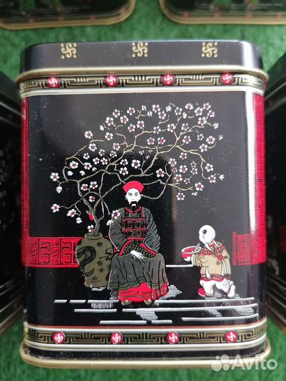 Жестяные банки для чая,15шт