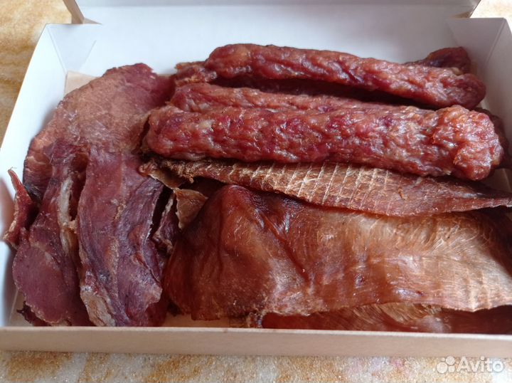 Мясные чипсы. Джерки. Подарочные наборы