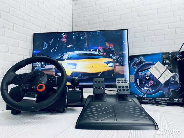 Игровой Руль Logitech Driving Force GT