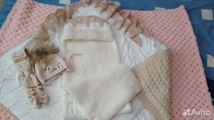 Конверт на выписку зимний