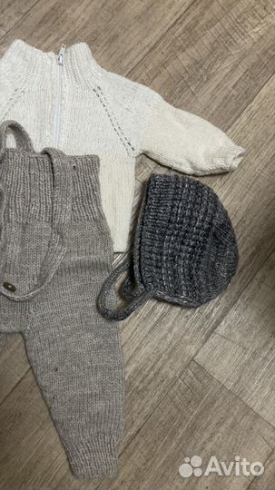 Детские вязанные вещи на 68 размер