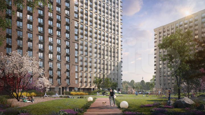 2-к. апартаменты, 66,2 м², 3/23 эт.