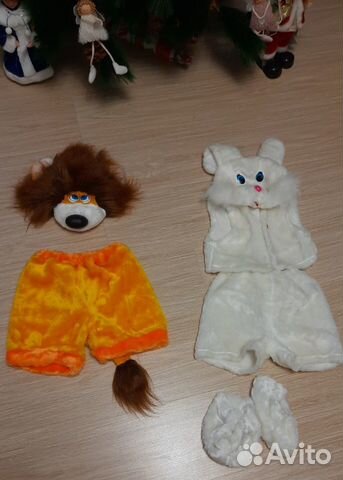 Зайчик, Львенок Костюмы карнавальные (прокат)