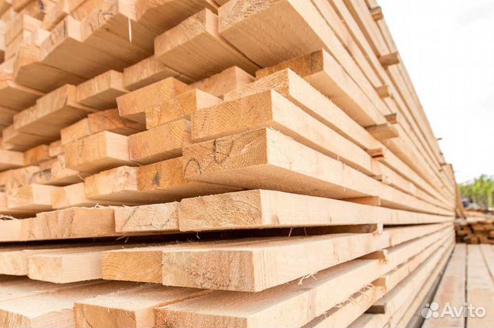 Брус доска с доставкой ГОСТ 1 и 2 сорт