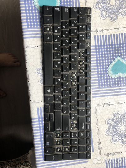 Клавиатура для ноутбука samsung np450r5e