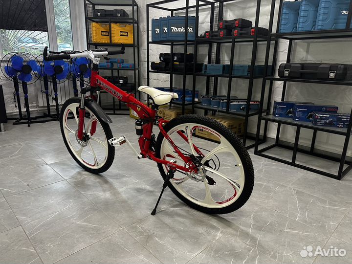 Велосипед на литых дисках