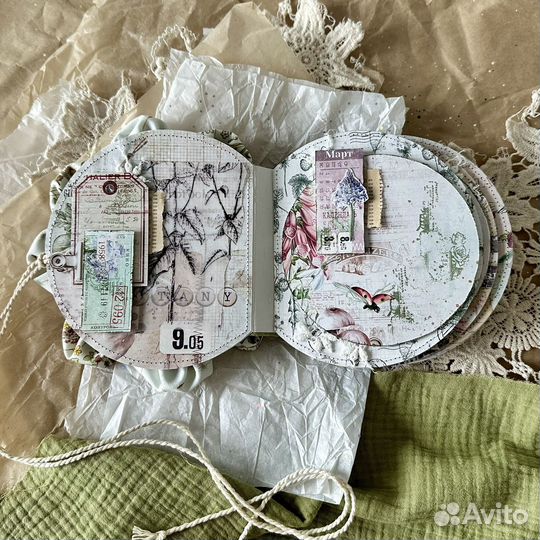 Мини-альбом для фото ручной работы