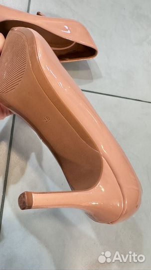 Туфли пепельно розовые H&M