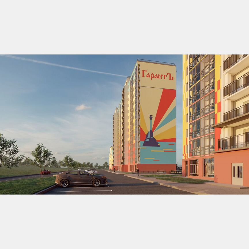 1-к. квартира, 36,8 м², 12/15 эт.