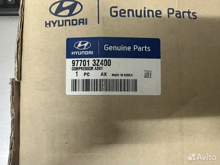 Компрессор кондиционера hyundai i40