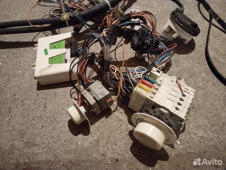 Запчасти- электрика для стиральной машины