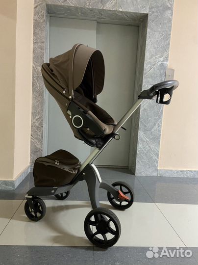 Коляска Коляска stokke xplory V5 brown 2 В 1