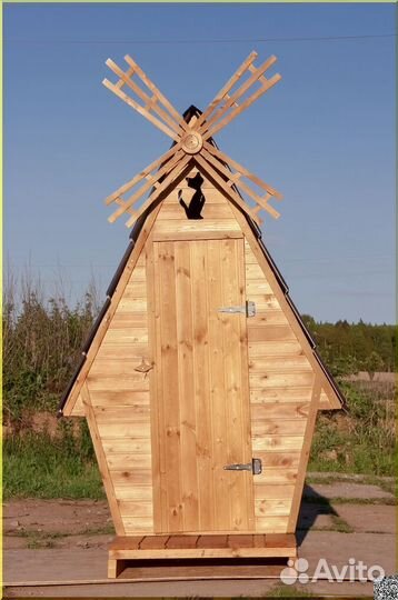 Дачный туалет с установкой TVP572