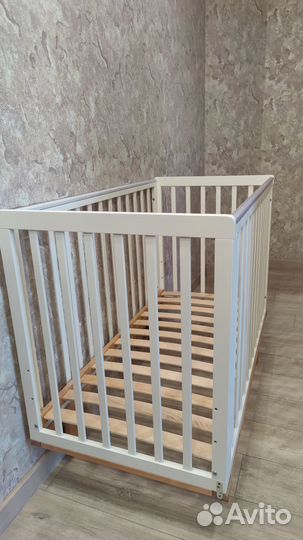 Детская кроватка Polini kids 120*60 с маятником