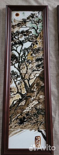 Панно китайское триптих