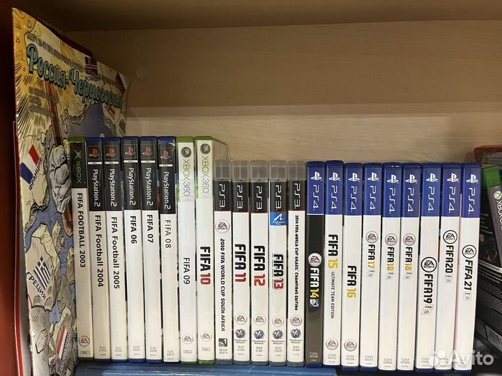 Коллекция игр FIFA 2002-2021