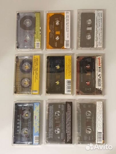 Аудиокассеты с записями