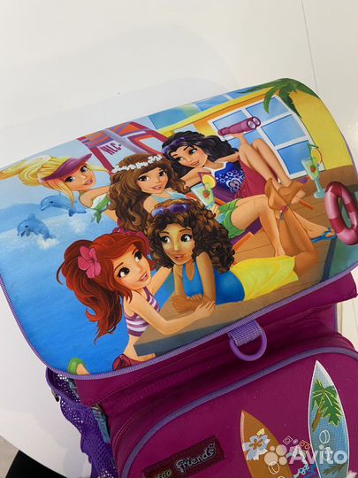 Ранец портфель Lego Friends с сумкой для обуви