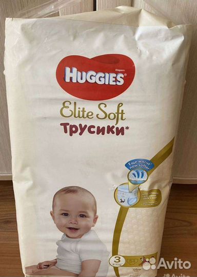 Трусики Huggies elite soft 3