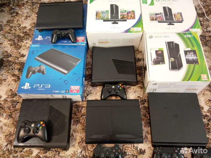 Игровые станции PS3/PS4/xbox360