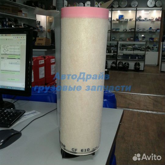 Фильтр воздушный внутренний atlas, bomag, caterpillar