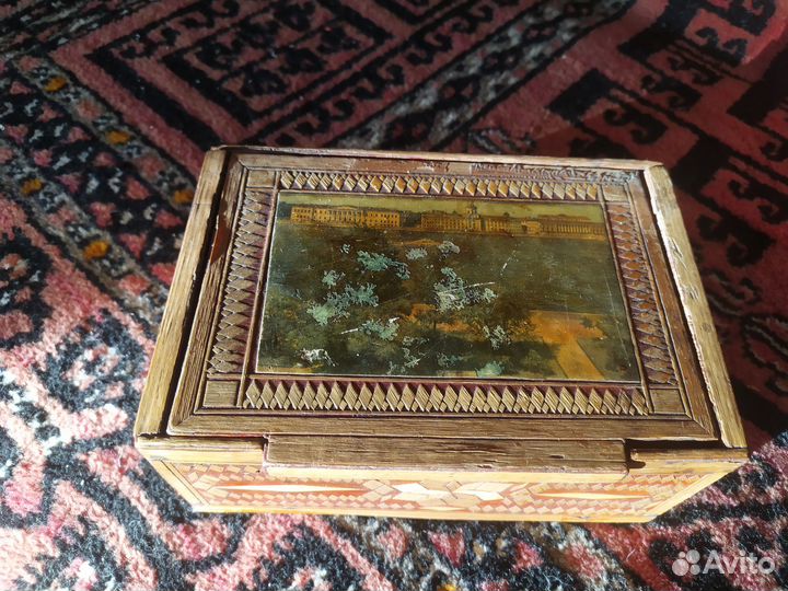 Шкатулка СССР антиквариат