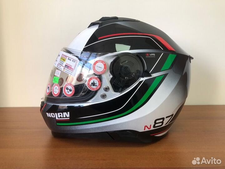 Мотошлем Nolan N87 Savoir Faire N-Com L XL