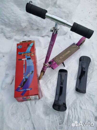 Детский снегокат самокат