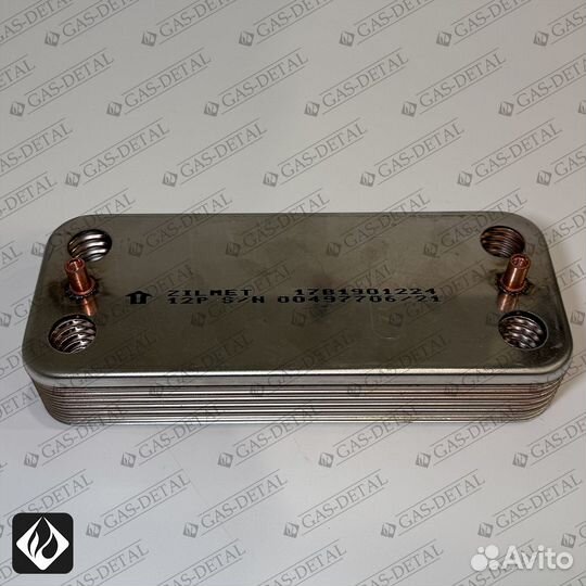 Теплообменник гвс 12 пл. для Viessmann