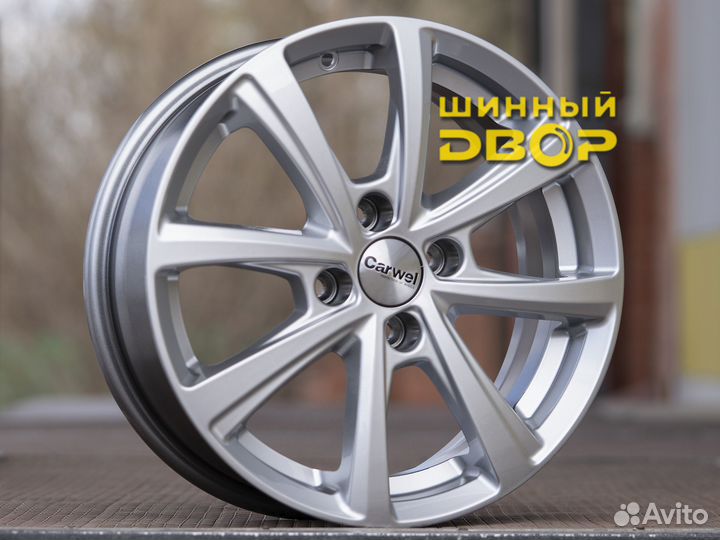 Диски Carwel Акуш 4*100 R15 ET+40 Toyota Renault H