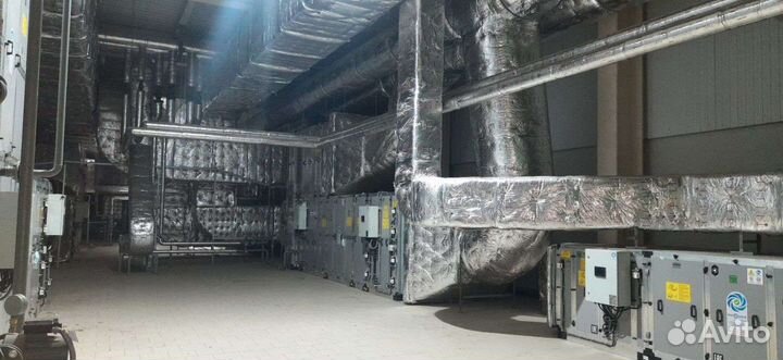 Монтаж систем вентиляции и кондиционирования