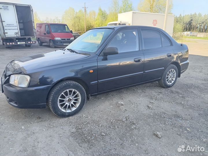 Hyundai Accent 1.5 МТ, 2006, 209 000 км