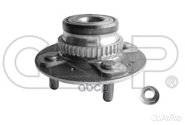 Ступица с подшипником hyundai accent 99- зад. +