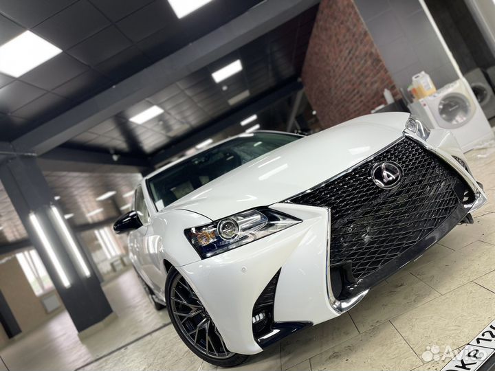Бампер передний рестайлинг lexus Gs